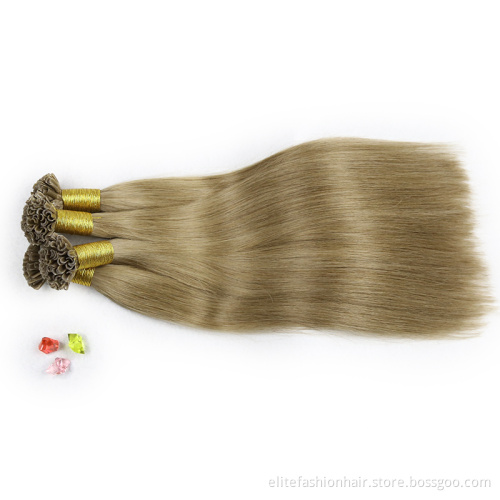 U Tip Hair Wholesale Raw Indian Kinky Curly Itip Keratin Bonds Flat U Remy Human Hair Extensions Micro Links Microlink